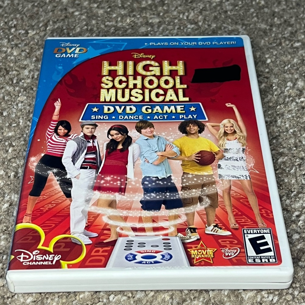 *6 for $10!*Disney Channel High School Musical DVD Game Sing Dance Act Play 2008